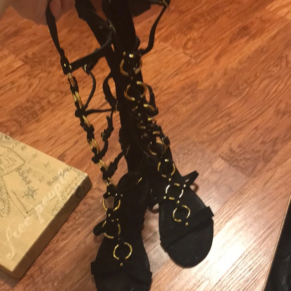 Free People Shoes - Free People suede gladiator sandals Free People Shoes - Free People suede gladiator sandals